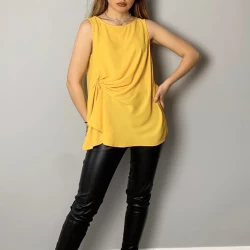 Women Sleeveless Loose Fit Vintage Blouse for Ladies Sexy Vintage Blouse TLS201