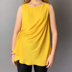 Women Sleeveless Loose Fit Vintage Blouse for Ladies Sexy Vintage Blouse TLS201