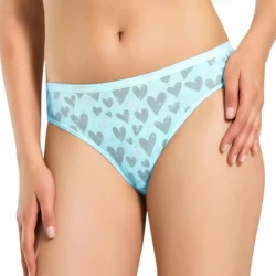 Printed Low Rise Slip Sexy Panties for Ladies TLS220