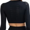 Seamless Long Sleeve Crop Top for Ladies with Custom Logo TLS235