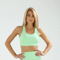 Seamless Sport Bra and Leggings Set with Your Logo TLS261