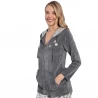 Customizable Homewear Full Zip Hoodies for Women TLS281