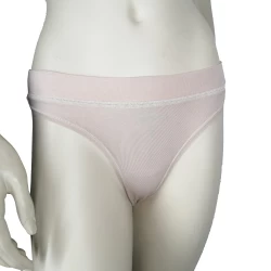Sexy Low-Rise Women's Organic Thong Panties TLS69