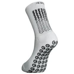 Grip Socks - Tennis Sport Socks - Half Terry Crew Socks For Men TLS314