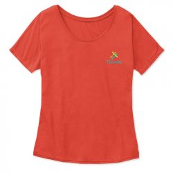 Custom O-Neck Short Sleeve Ladies Printed T-Shirt TLS339