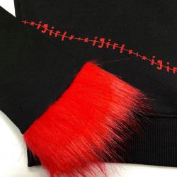 Full-zip Hoodies for Women with Faux Fur TLS366
