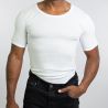 High Quality Seamless Tube Fabric Short Sleeve O-Neck Undershirts for Men TLS56