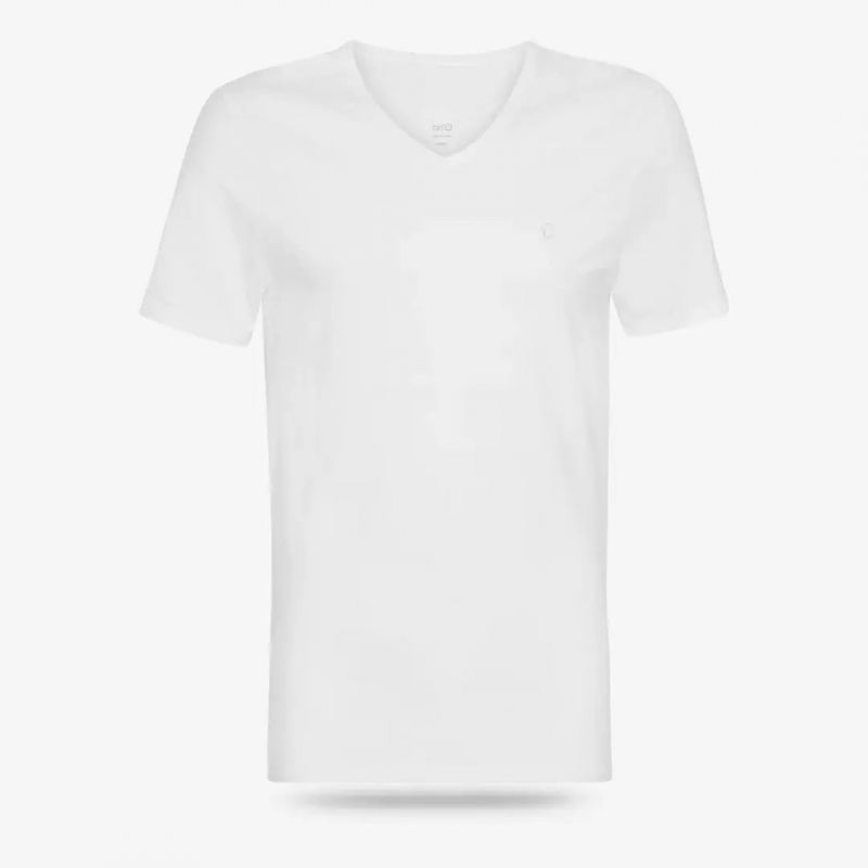 V-Neck Basic T-Shirts for Men With Custom Logo and Design TLS375