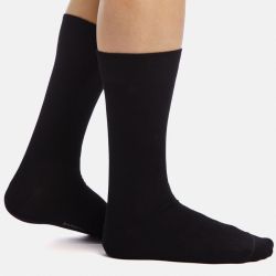 Customizable Premium Bamboo Crew Socks For Men With Comfortable Cuff TLS382