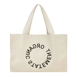 Tote Bags Made Of Natural Raw Cotton Canvas Fabric TLS386
