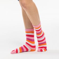 Five Toe Socks for Women - 5 Toe Foot Glove Socks TLS425