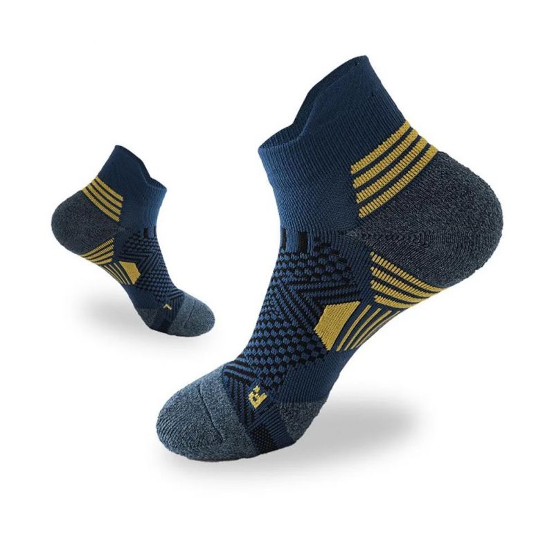 Sport Ankle - Quarter Socks For Men with Terry Under Foot TLS457