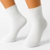 Jackard Rose Knitted Socks for Women with Comfortable Ohne Gummidruck Cuff TLS461