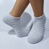 Reverse Terry Low Cut Cuffless Socks Sneakers for Women TLS463