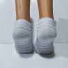 Reverse Terry Low Cut Cuffless Socks Sneakers for Women TLS463