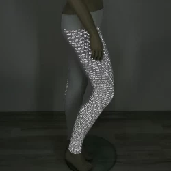 Fashion Reflector Printed Design Workout Sports Bra and Legging Sets TLS100