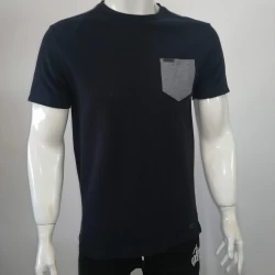High Quality Customizable T-shirts with Pocket for Men TLS109