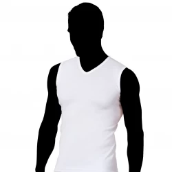High Quality Body Fit V-Collar Sleeveless Undershirts for Men TLS180