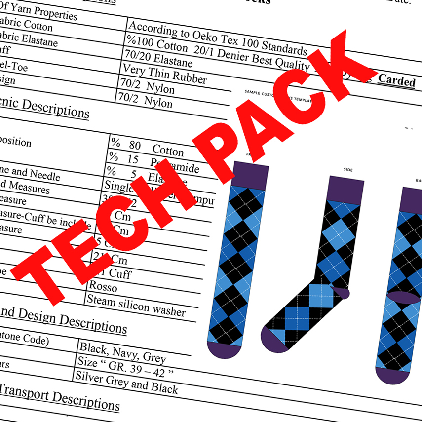 tech pack - data sheet